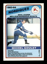 1984 O-Pee-Chee #366 Michel Goulet TL NM+ X3377533