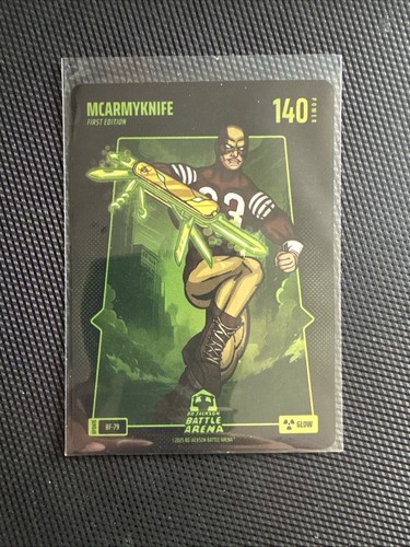 Bo Jackson Battle Arena Update - McArmyKnife - Battlefoil Glow-#BF-79 SP