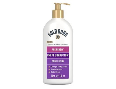 Gold Bond Age Renew Crepe Corrector Body Lotion 14oz Smoothing Firming