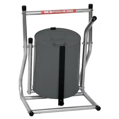 Keysco Tools 78030 Pail Tipper, 25 In H, Steel, Gray