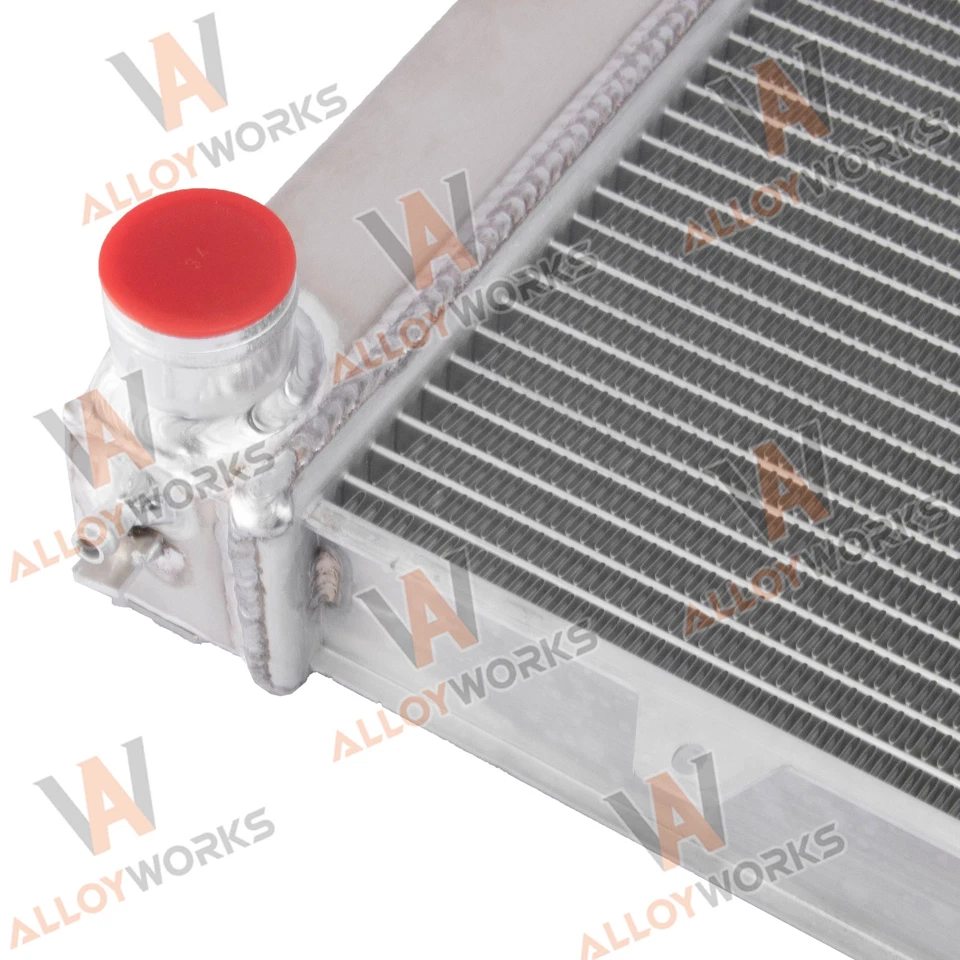 Radiador completo de aluminio de 3 filas para Volvo V70 C70 S70 1998-2004 2000 2,3 L 2,4 L L5 Foto 4 de 4