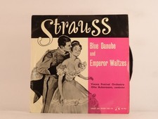 OTTO ACKERMANN BLUE DANUBE AND EMPEROR WALTZES (118) 2 Track 7" Single including