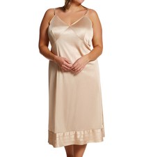 Shadowline 6319X Plus Size Adjustable Length Full Slip