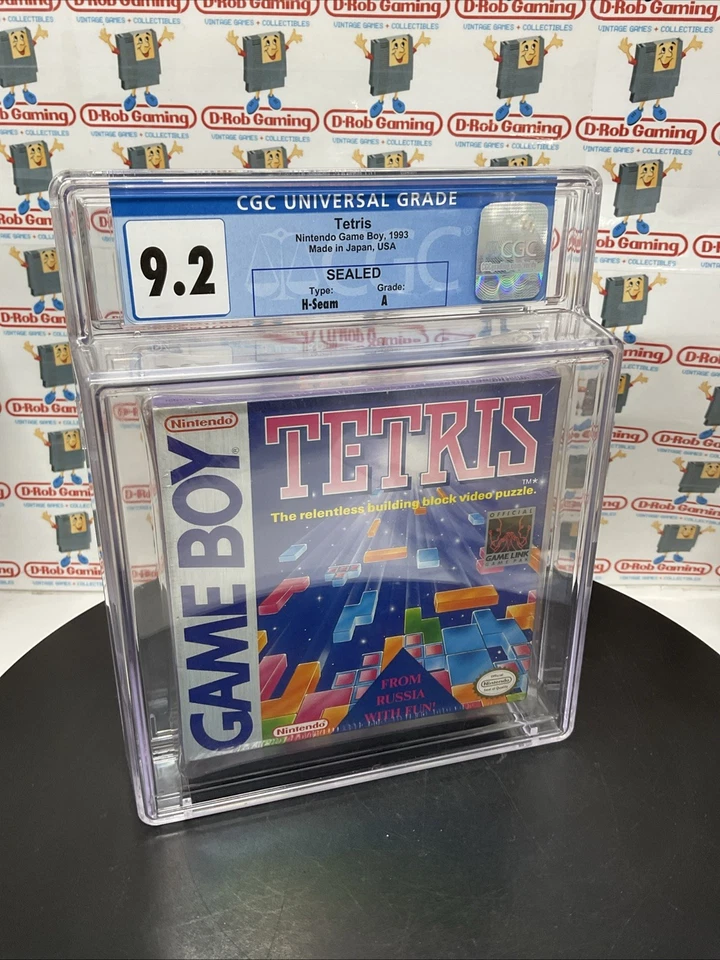 Tetris Nintendo Gameboy Original 1st Print Super New Sealed VGA WATA CGC NES - Image 3 of 4