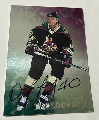 1998-99 In the Game Be A Player - Oleg Tverdovsky #258