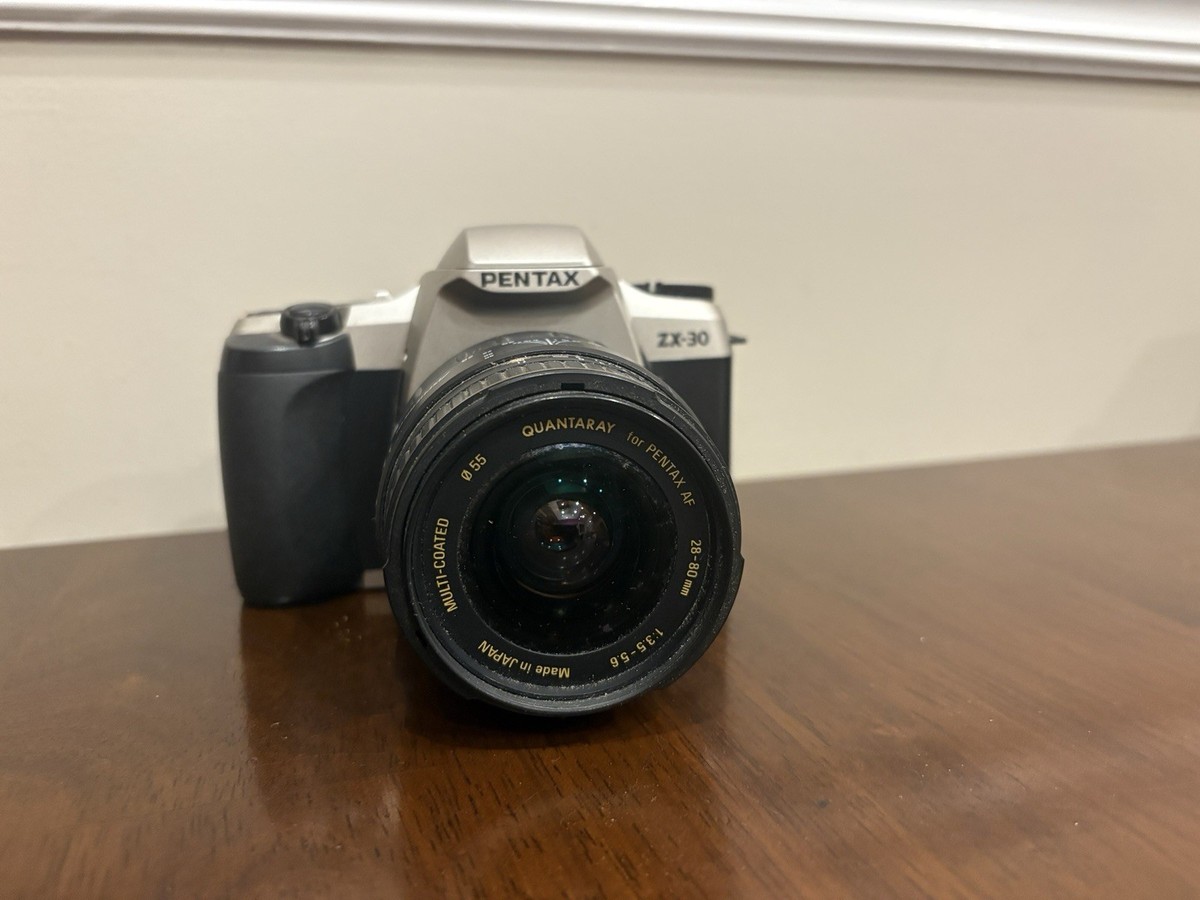 E) Pentax ZX-30 35mm SLR Camera with 28-80mm Lens | eBay