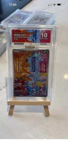 Deerling 165/162 Temporal Forces Illustration Rare ACE 10 Perfect Sub Grades