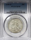 1938-D Walking Liberty Half Dollar PCGS XF45 Circulated Crusty Coin