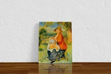 Pierre-Auguste Renoir "Motherhood" Canvas Print Wall Art Home Decor