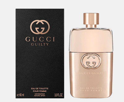 GUCCI GUILTY POUR FEMME-EDT-SPRAY-3.0 OZ-90 ML-AUTHENTIC-MADE IN SPAIN