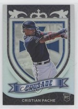 2021 Panini Chronicles Crusade Holo Prizm Cristian Pache #25 00gy