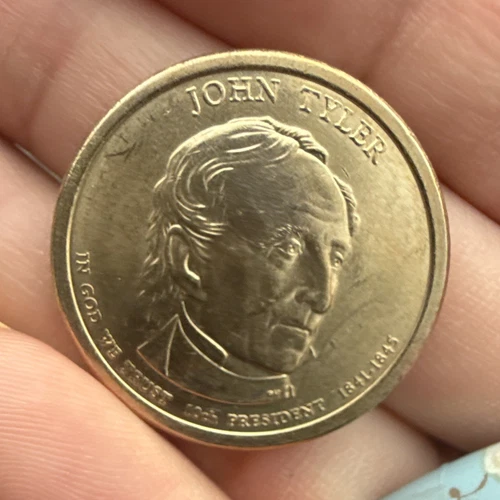 2009-P Presidential Dollar John Tyler — photo from the most recent tracked eBay sale