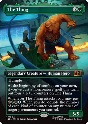 The Thing (Foil) - 4 - MSC - Near Mint - MTG