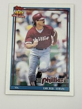 1991 Topps #439 Dickie Thon