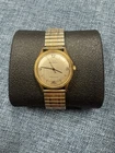 Vintage Timex Viscount Automatic Water Resistant Men’s Watch RUNS! Gold Tone