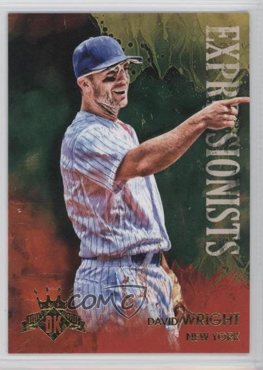 2016 Panini Diamond Kings Expressionists David Wright #E20 l7j