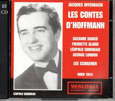 OFFENBACH - LES CONTES D'HOFFMANN - DANCO - ALARIE - LONDON - SCHAENEN - WIEN 54