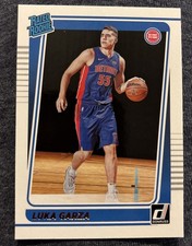 2021-22 Donruss Rated Rookie Luka Garza #214 (D) Detroit Pistons, Boston Celtics