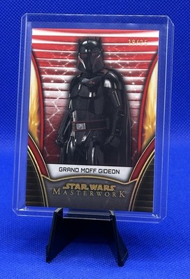 2025 Topps Star Wars Masterwork Grand Moff Gideon (Red Parallel) # d /25