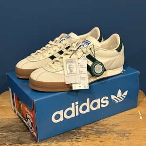 adidas gazelle silver green womens Adidas x Liam Gallagher Mens Achille Spezial Shoes  Extra Butter