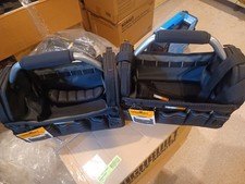 TWO PACK ToughBuilt® 15" Builder's Tool Tote With Carry Strap - NEW