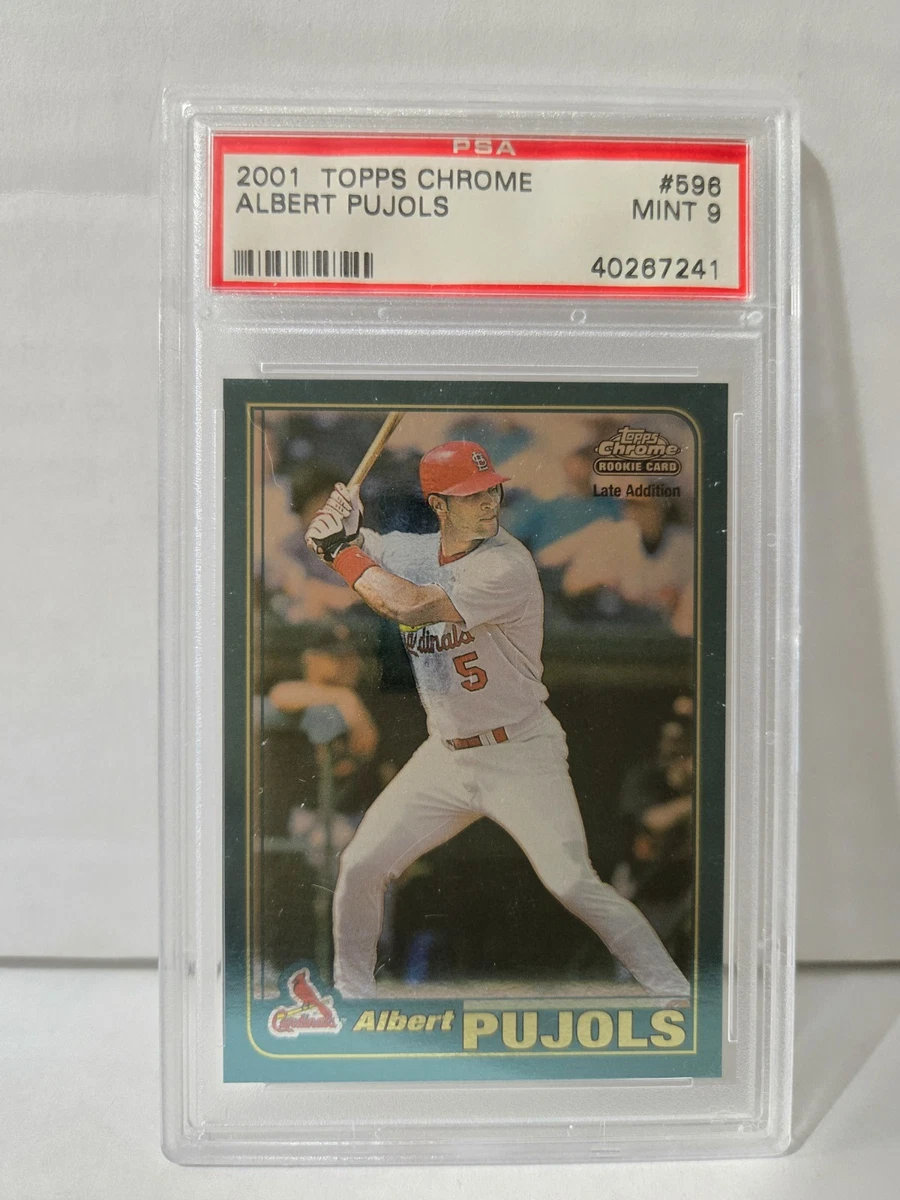 2001 Topps Chrome - Albert Pujols #596 for sale | eBay