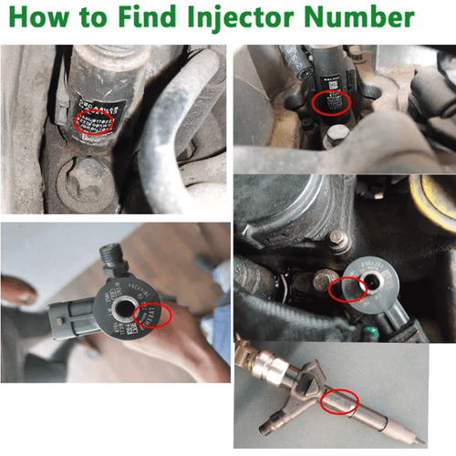 Inyector de combustible 0445110251 para Volvo S60 S80 V70 XC90 D5 diésel 2,4D 30750283 - Imagen 10 de 12