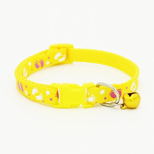 Nylon Cute Gift for XXS/XS Dog Small Dog Collar Pet Puppy Cat Necklace With Bell - Picture 10 of 18