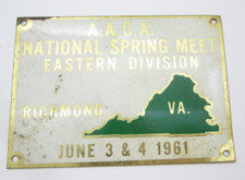 June 3 &4 1961 AACA National Spring Meet Eastern Division Richmond VA (A5) June 3 &4 1961 AACA National Spring Meet Eastern Division Richmond VA (A5)