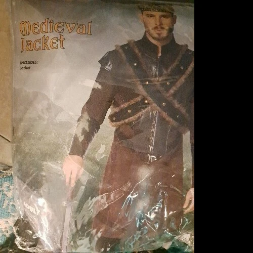 ESPÍRITU ESPÍRITU Guerrero Medieval Gótico Elegante Disfraz Halloween Adulto XL Foto 4 de 4