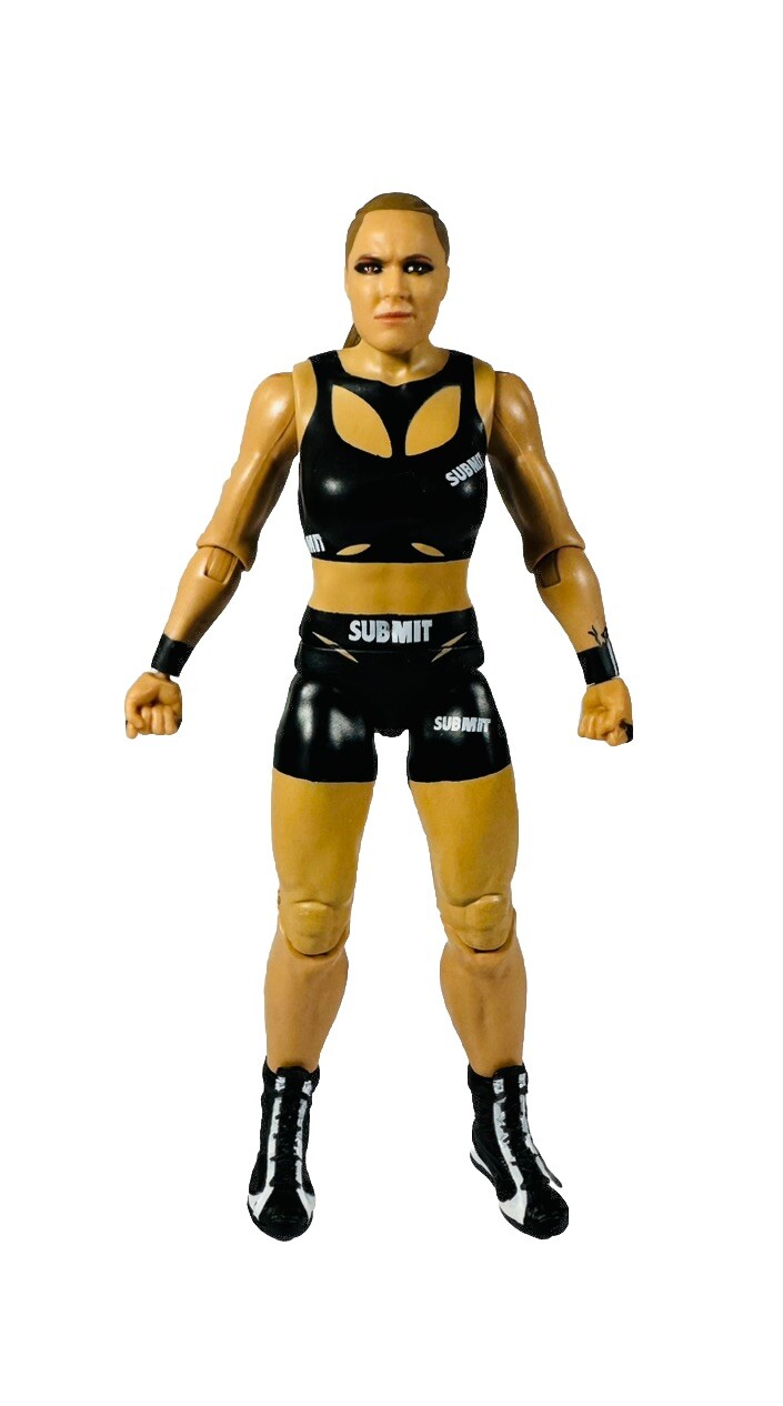 Ronda Rousey WWE Championship Showdown 16 Wrestling 6” Action Figure Mattel RAW