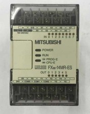 1PC USED MITSUBISHI PLC FX0S-14MR-ES/UL Tested It in Good Condition