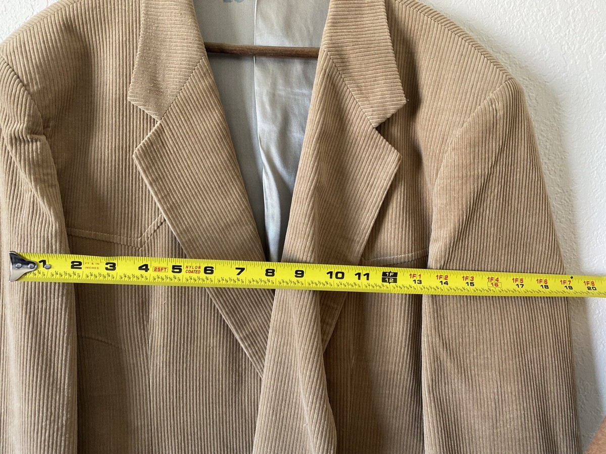 Vintage Joe Namath signature collection, men's corduroy