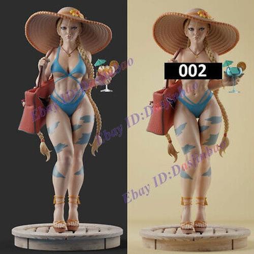 Cammy Holiday Figure 3D Print Model Kit Unpainted Unassembled 2 Version GK