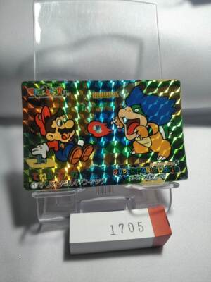 Nintendo 1993 Super Mario World Card Rare 1 VS Ludwig Koopa Japan Holo Foil 1705