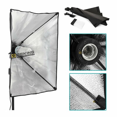 50*70CM Photography Studio Wired Softbox Lamp Holder with E27 Socket for Studio 