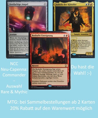 MTG Magic | SNC | NCC Neu-Capenna Commander | Rare & Mythic | Auswahl