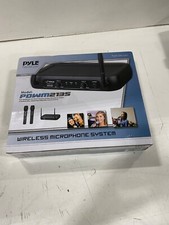 Pyle PDWM2135 VHF Fixed Frequency Wireless Microphone System Adjustable Volume
