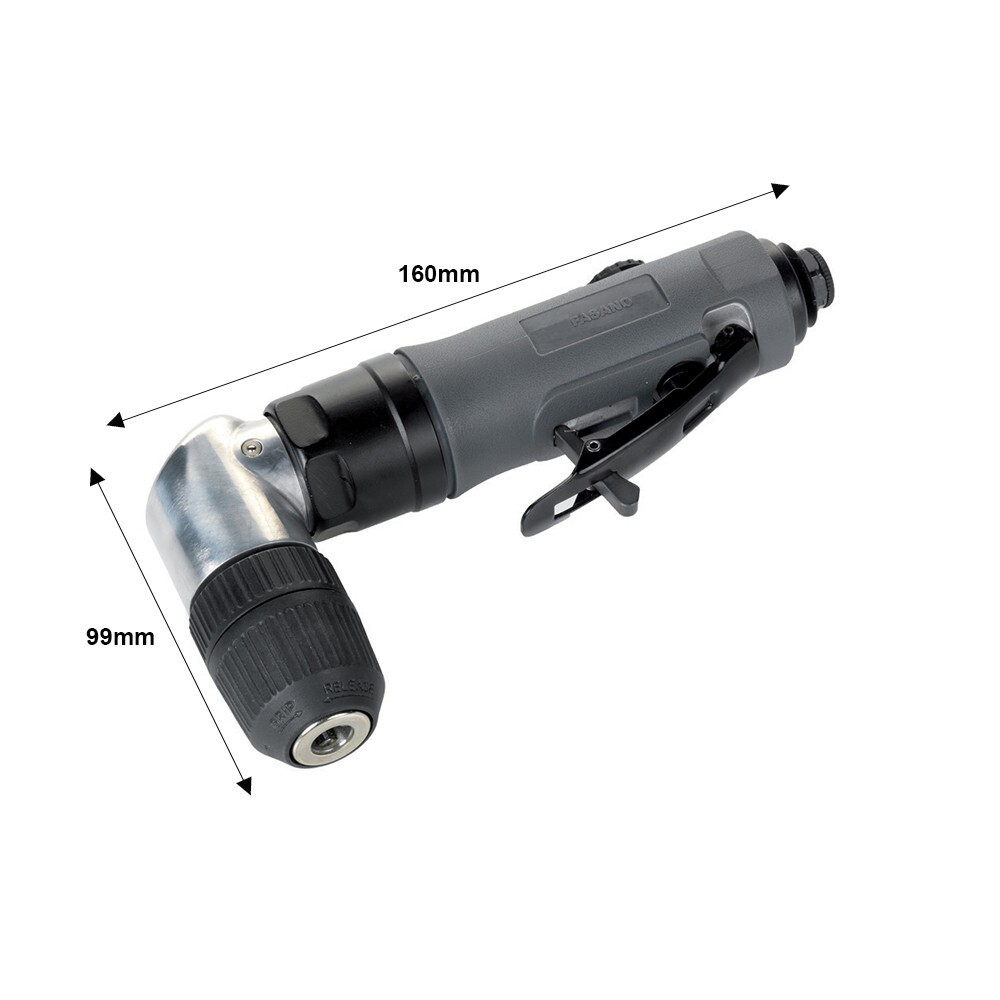 Trapano Pneumatico Angolare 90° Fasano 1-10mm | Offerta Officina