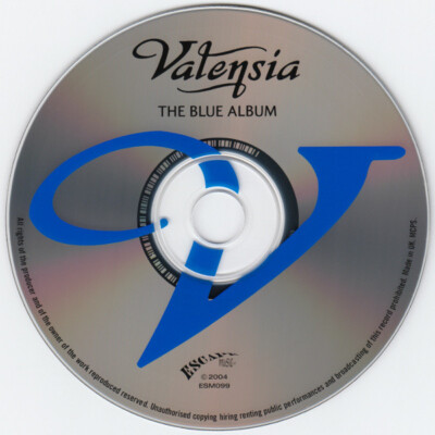 CD Rock Valensia The Blue Album CD, Album 2004 (VG+ / NM or M-) | eBay