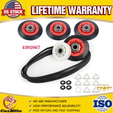For Dryer Whirlpool Maytag Kenmore Repair Kit 4392067 belt part  661570 