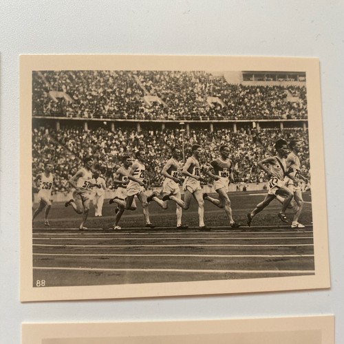 1936 Berlin Nazi Olympics 12 Original Photographs Archie Williams Gold Set #8 - Picture 4 of 12
