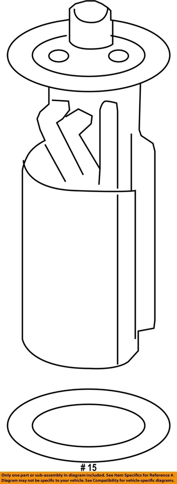 Used Fuel Pump fits: 2008 Cadillac Dts Pump Assembly Grade A Foto 4 de 4