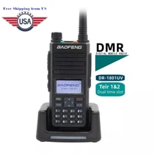 Baofeng DR-1801 Dual Time Dual Band Slot DMR Digital/Analog Handle Two Way Radio