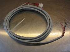 CB/2 Way Radio Wire Harness Cable - 12 Pin + Ground Long Lead w Raw End