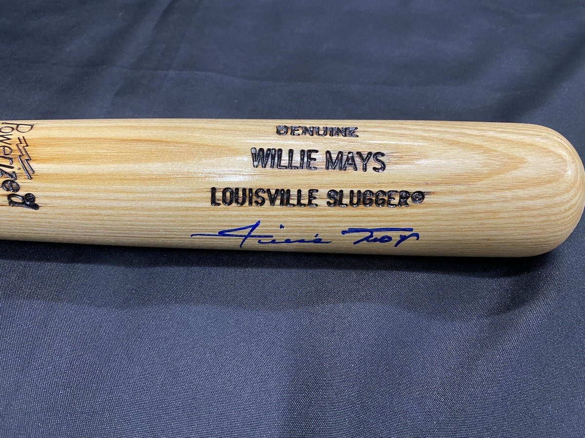 Willie Mays Signed Louisville Slugger Game Model Bat JSA LOA | eBay