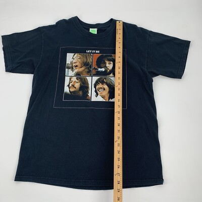 THE BEATLES “Let It Be”ヴィンテージTシャツ コピーライト Y2K 2005 The Beatles Let It Be Short Sleeve T-Shirt Large Mens