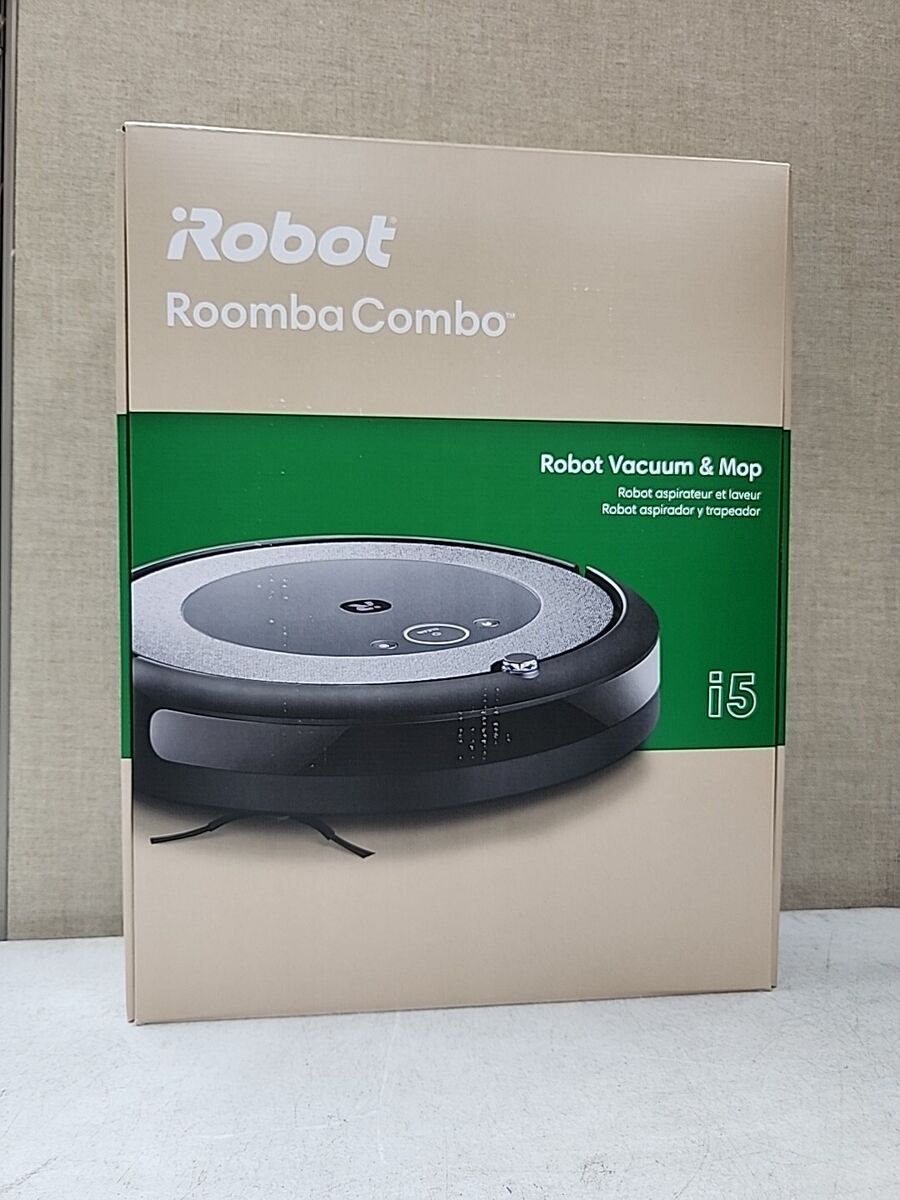 NEW iRobot Roomba RVD-Y1 Combo i5 Robot Vacuum & Mop Cleaner NEW iRobot Roomba RVD-Y1 Combo i5 Robot Vacuum & Mop Cleaner