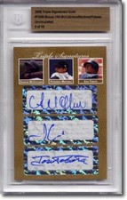 ANDREW McCUTCHEN* Fernando Martinez * Jose Tabata Rookie Autograph BGS Auto #/10