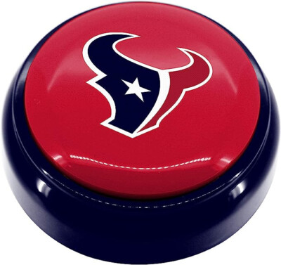 NFL Houston Texans Sound Button Interactive Stress Reliever fun to use